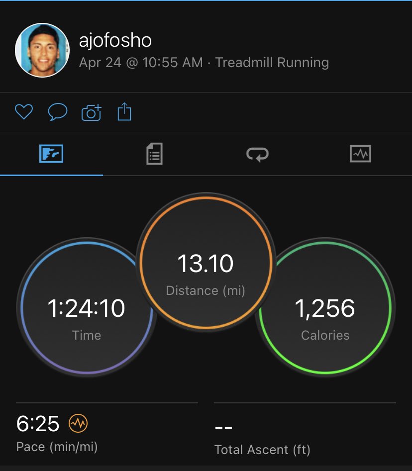 ajofosho's tweet photo. Half marathon ✅ https://t.co/t8GzEdjQOI