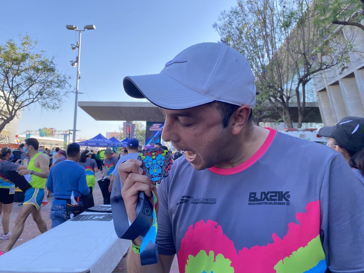 JPPonce_Mx's tweet photo. ¡Qué bien se siente volver a las competencias presenciales #running. Bien por @BJXmediomaraton. 10kms bien corridos y disfrutados!
#yavolvimos #depredadoresdelasfalto 🏃🏻♂️🥇✅ https://t.co/RmPAiTKCs1