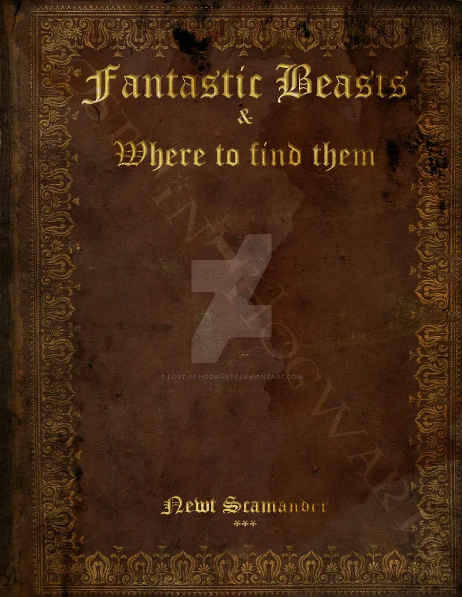 MuggleNet's tweet photo. Check out this amazing "Fantastic Beasts and Where to Find Them" cover created by Lost-In-Hogwarts on DeviantArt! #PotterArt #PotterDIY
https://t.co/nK7mIp8DVB https://t.co/D9PDzWHRFC