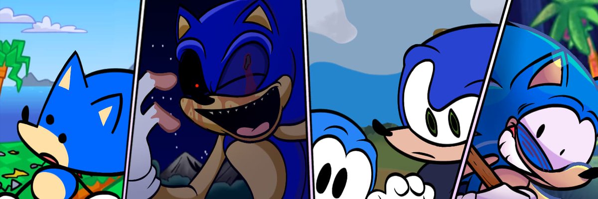 FNF: Sonic Parodies Universe tweet media
