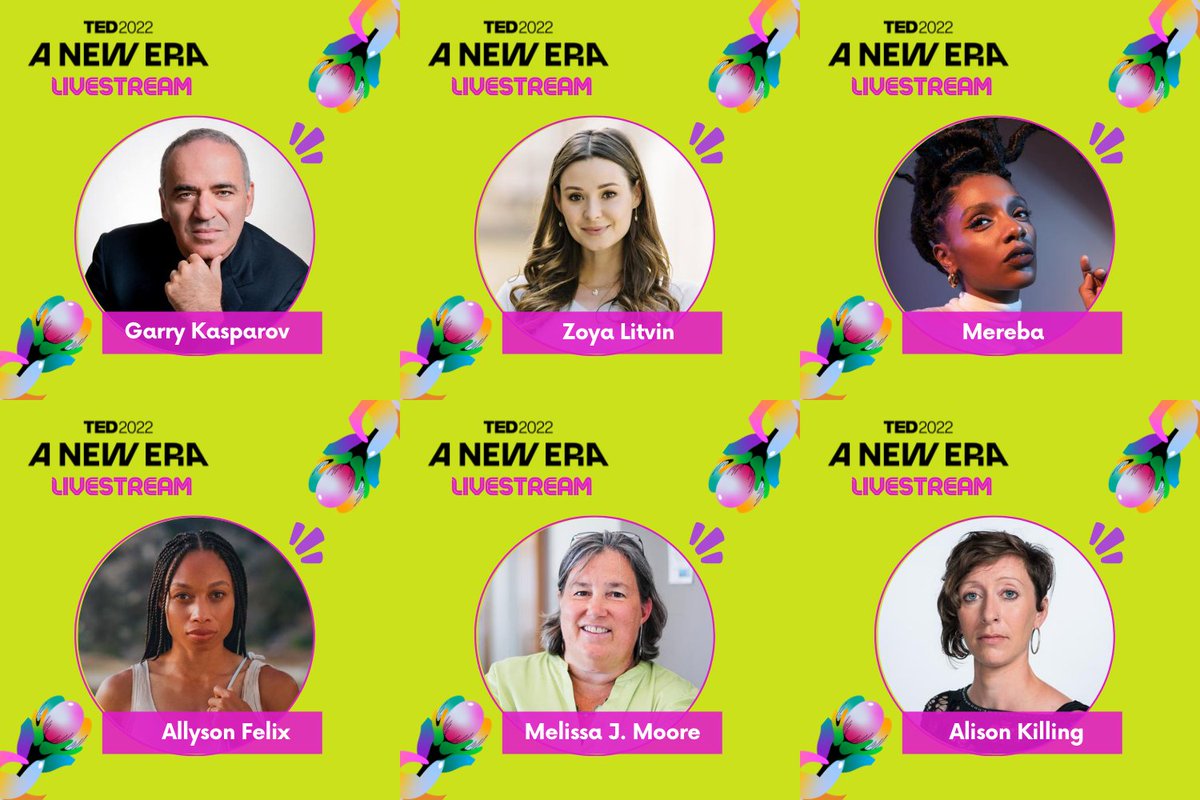 We are excited to share the names of the amazing speakers with you for our coming TED Livestream event! 
Come join us on 26th of April and watch talk from TED2022 (A New Era) with us! 
Grab your ticket here: tinyurl.com/mrx4brnv
#TEDxTrondheim #TED2022 #TedTalk