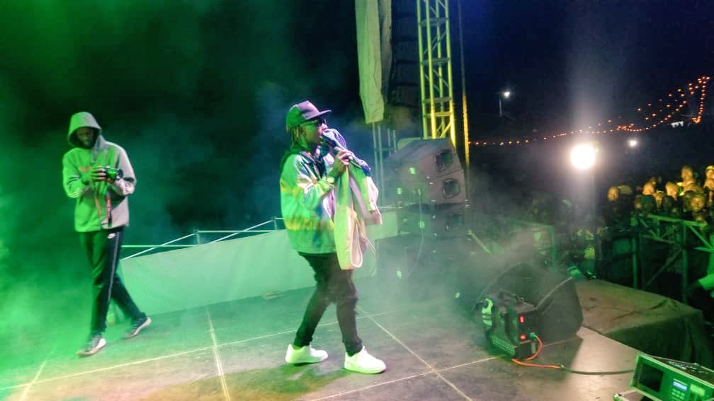 InfluencerRoyUg's tweet image. Cameroon #Nyong just got off... the energy is lit🎊🎊🎊
#GuinnessSmoothFreshersBallGulu