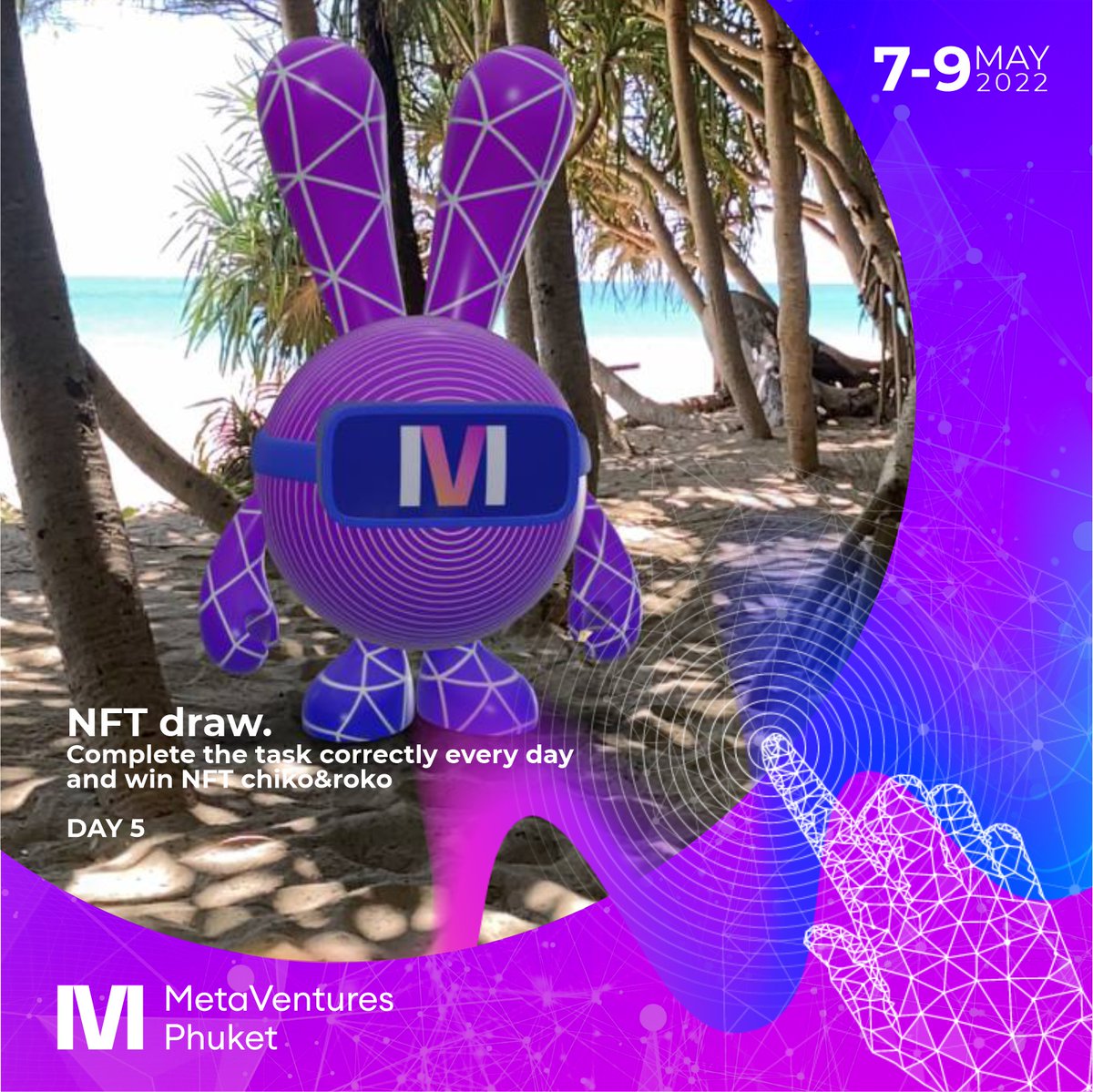 MetaVentures11's tweet photo. 🔥Collaboration with our partners Chiko&amp;Roko @chiko_roko  created a new NFT for our event. It was created in a limited collection of only 2888 pieces. 300 pieces have already gone to the first lucky ones!
Within 8 days we will draw them for you.
Today is the fifth day, let's go! https://t.co/xrzRiPDh1G