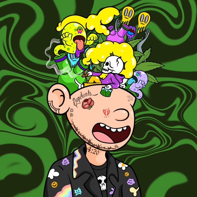 NFTGap's tweet photo. Second project callout! @DopeHeadzNFT they have a private discord currently, but they've got 11k discord members with a supply of only 2,400. I would predict they reach a floor of 6-10 post mint mint price is currently TBA! DYOR, NFA https://t.co/iSf9BFnAhy