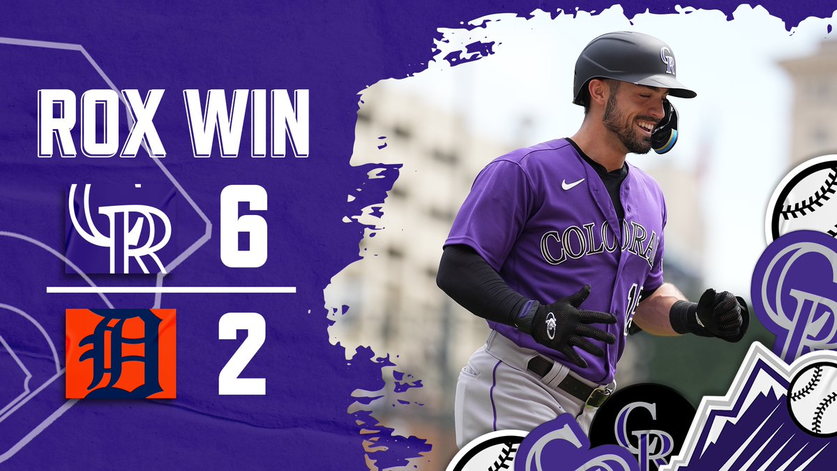 Rockies's tweet photo. STILL HAVEN'T LOST A SERIES!

#RoxWin🖐️ https://t.co/HlfK7GhBDT