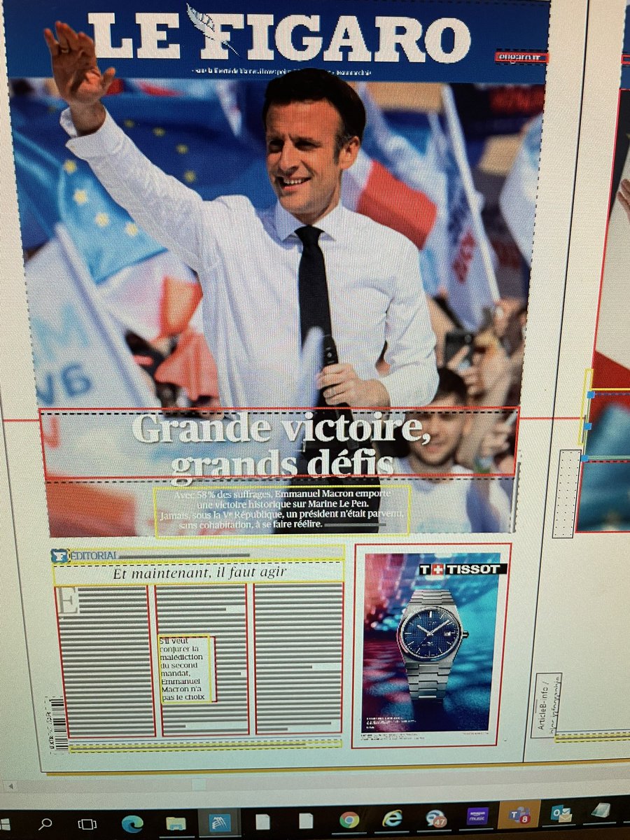 bertrandgie's tweet photo. 1ere edition @LE_FlGARO lundi 25 avril 2022 https://t.co/h5HwkNMbMq