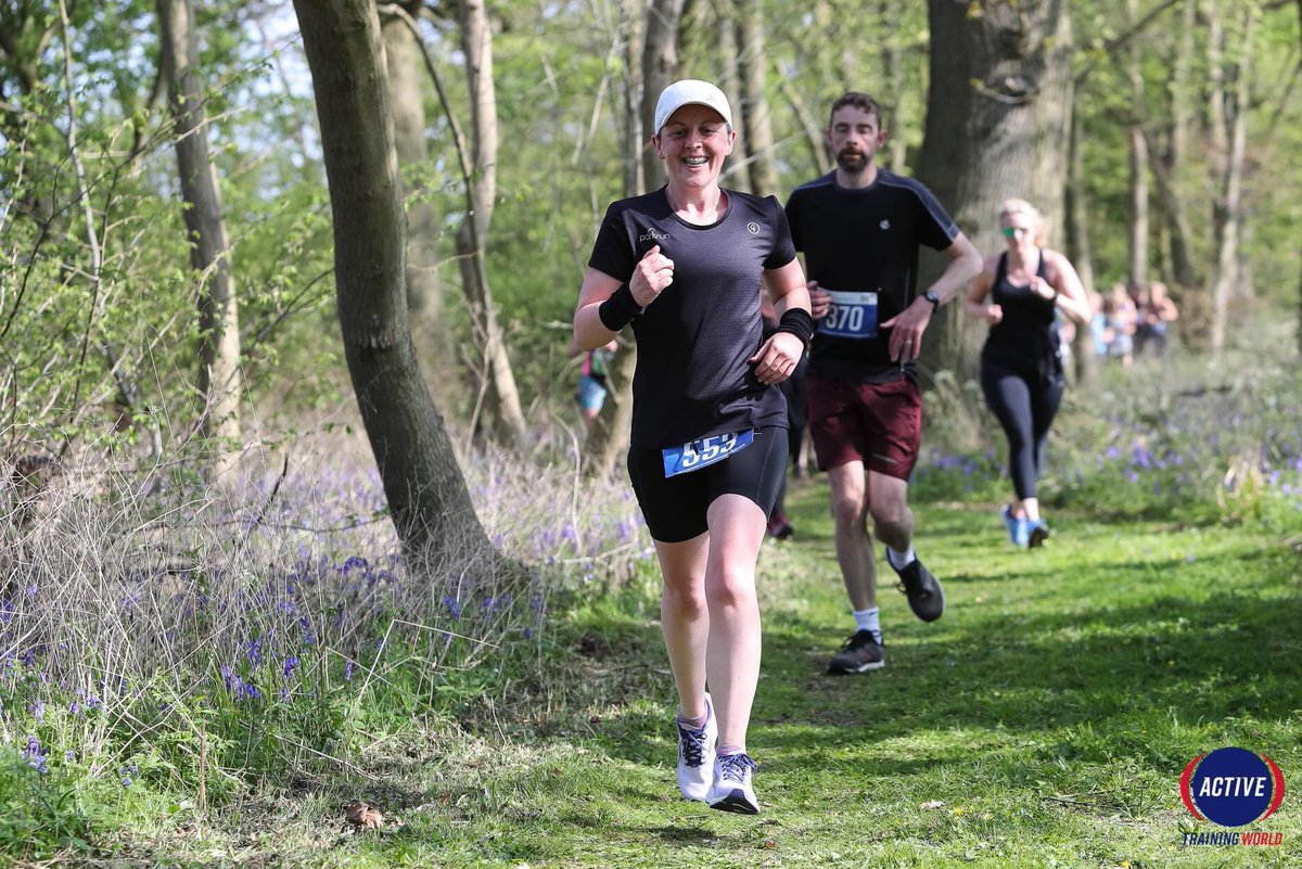 Lovely <a href="/hoohaahevents/">hoohaah</a> 10km run on undulating trail (mind the ankles 😬) with bluebell woods and vistas over the local countryside. Good to be back racing but still some way to go.
Gender place 88/210, age group 16/36 so slightly better than average 😁