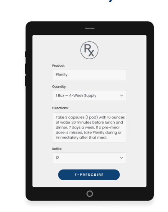 MichaelAlbertMD's tweet image. A quick shoutout to my friends @GelesisInc for the easy-to-read instructions on prescribing the Plenity platform for patients. Wrote my first Rx today, and it could not have been easier. myplenity.com/healthcare-pro…