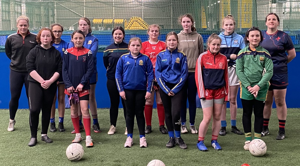 🔴⚪️ Well done to Skye O’Sullivan (U-12’s), Aine Newman (U-14’s) and Amie Gregory (U-16’s), who all took part in Saturdays goalkeeping workshop held by Louth Goalkeeper Una Pearson <a href="/UnaPearson/">U.P</a> and Meath Goalkeeper Monica McGuirk <a href="/monicamcguirk/">Monica McGuirk</a>  🔴⚪️🔴 
<a href="/LouthLGFA/">Louth LGFA</a> <a href="/LeinsterLGFA/">Leinster LGFA</a>