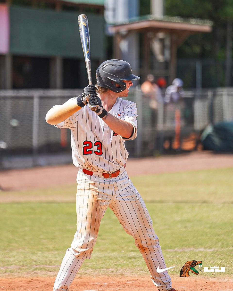 FAMU_Baseball's tweet photo. 𝗥𝗔𝗧𝗧𝗟𝗘𝗥𝗦 𝗪𝗜𝗡!

Evan Badger's 2 home runs and 3 RBIs helped the Rattlers secure a 𝗛𝗨𝗚𝗘 victory over Alabama A&amp;M!

FAMU - 17
AAMU - 8

#FAMU | #FAMUly | #Rattlers | #FangsUp 🐍 https://t.co/repkiweSwD