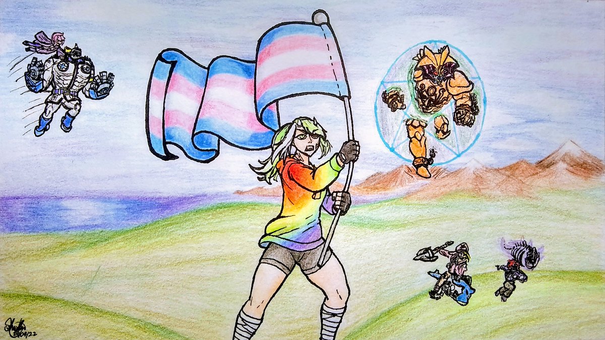 mosskiddo's tweet photo. Announcement: To combat the recent targeting of trans kids by American legislators I am hosting a 2 day long charity stream from the 30th to the 2nd!

We'll have #GGST exhibiton matches with top players, community games and more

We're raising for The Trevor Project.
More info VV https://t.co/M2VRc6sQKZ