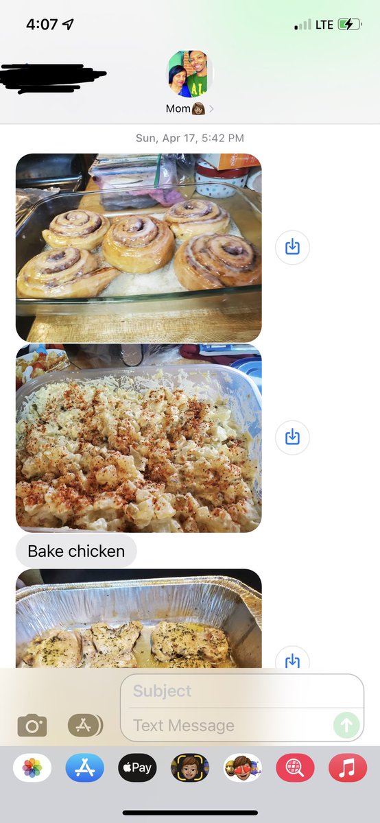 CjKemp21's tweet photo. My mom needs to be stop because she stay sending me pictures of Sunday dinner knowing I can’t eat none of it because I’m almost 3 hours away from her…🫠 https://t.co/F6D9cdSqjB