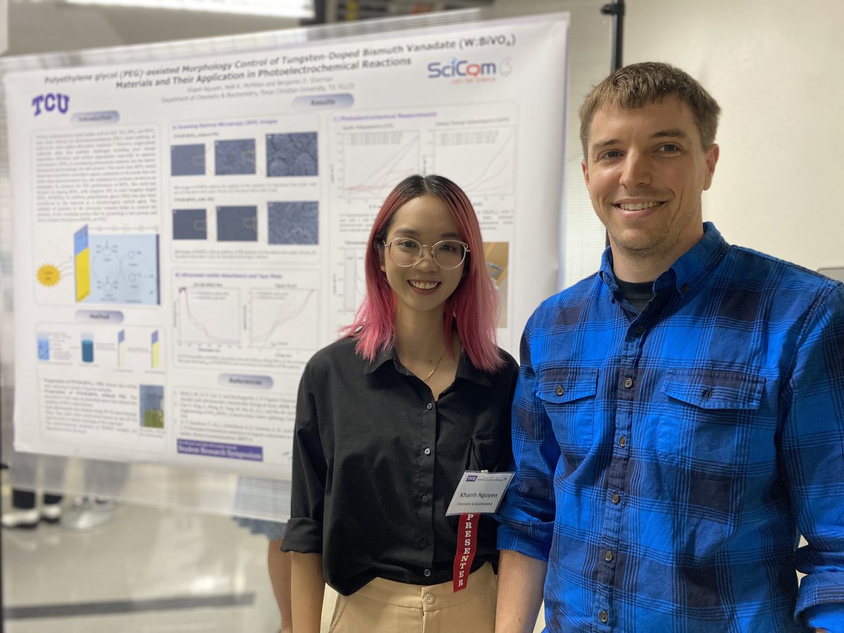 TCUGreenGroup's tweet photo. @CofferResearch @alexmenke62 @ChemistryTcu The Sherman Group! https://t.co/LXqajmn0hs