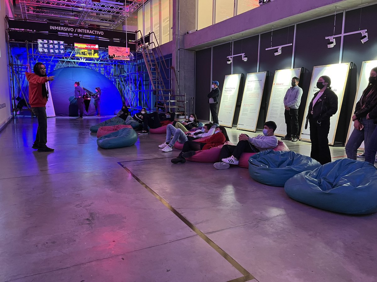 CinematecaBta's tweet photo. Masiva asistencia hemos tenido en el último día de la #MediaExp en @feriaARTBO: Fin de semana 2022 #CircuitoCentroHistórico.
Todavía tienen tiempo de venir, estaremos hasta las 6:00 p.m. para que conozcan las proyecciones en el domo, videojuegos, cortometrajes y mucho más ✅. https://t.co/PwYee30nv2