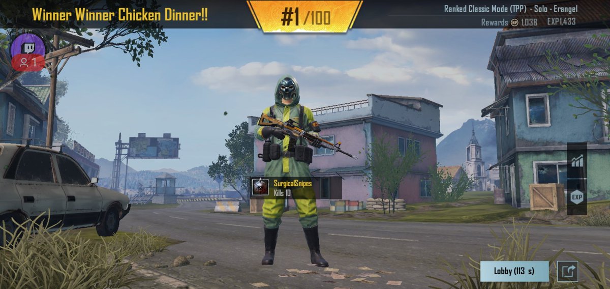 SurgicalSnipes_'s tweet photo. Im happy with my progress so far this season. Still have a lot more work to do to keep climbing rank.
#SurgicalSnipes
#PUBGMOBILE #pubg #pubgm #c2s5 https://t.co/EcwSMRXgEX