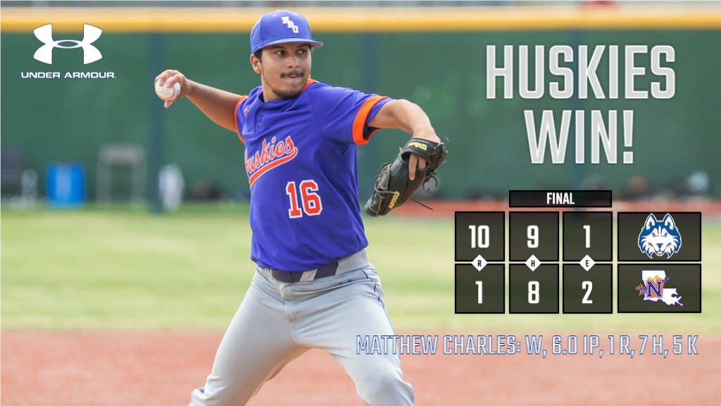 ⚾ HUSKIES WIN! @HBUHuskiesBSB takes series finale over Northwestern State, 10-1 #DawgsUp