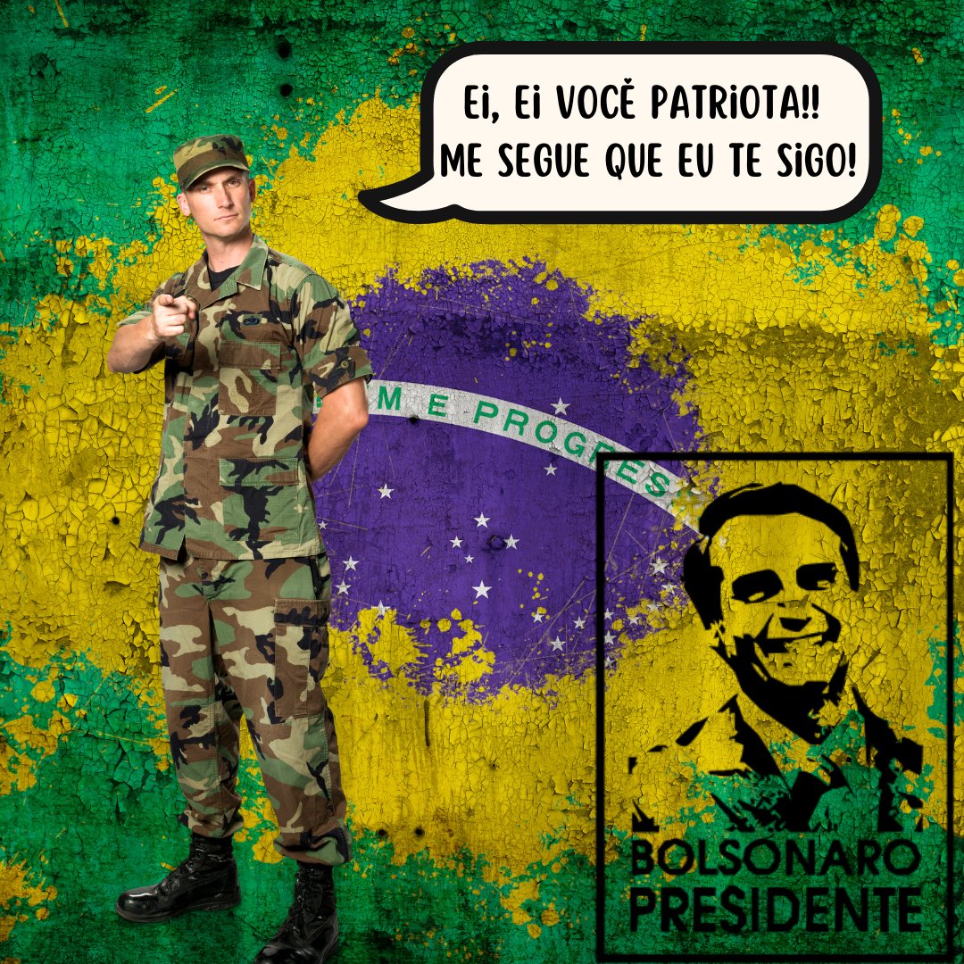 FernandoMNeto74's tweet photo. Patriotas. Me ajudem a chegar a 500 soldados alistados em minha página. Aqui é SDV. 
HONRA E FORÇA! https://t.co/jv3xgigP2r