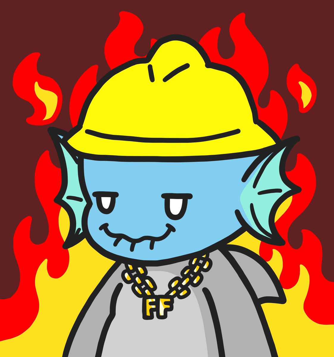 Had to do it. For the love of <a href="/fishyfamNFT/">Fishy Fam</a> . Everyone has been kind to me the very first day I went on Discord as I bought my very first NFT from them. <a href="/HBAcrypto/">HBA</a> <a href="/Cisvah/">Cisvah</a> #fishyfollowfishy #fishyfollowfishy 🔥🔥🔥