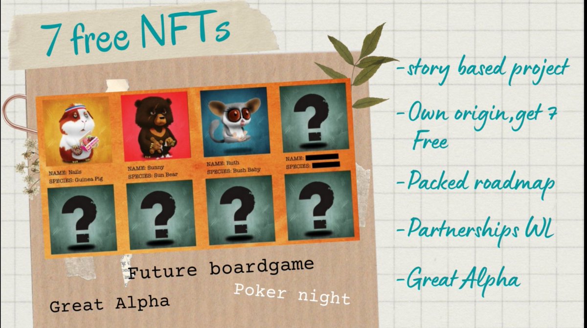 Lightni55834098's tweet photo. Free #NFTs are great.
When you hold the genesis character of @The8point1 
You get 7 more.
Sunny the bear was airdroped to all holders.
Another 6 are coming.

But this project is so much more! ⚡⚡⚡ https://t.co/eY61sOCp7Q