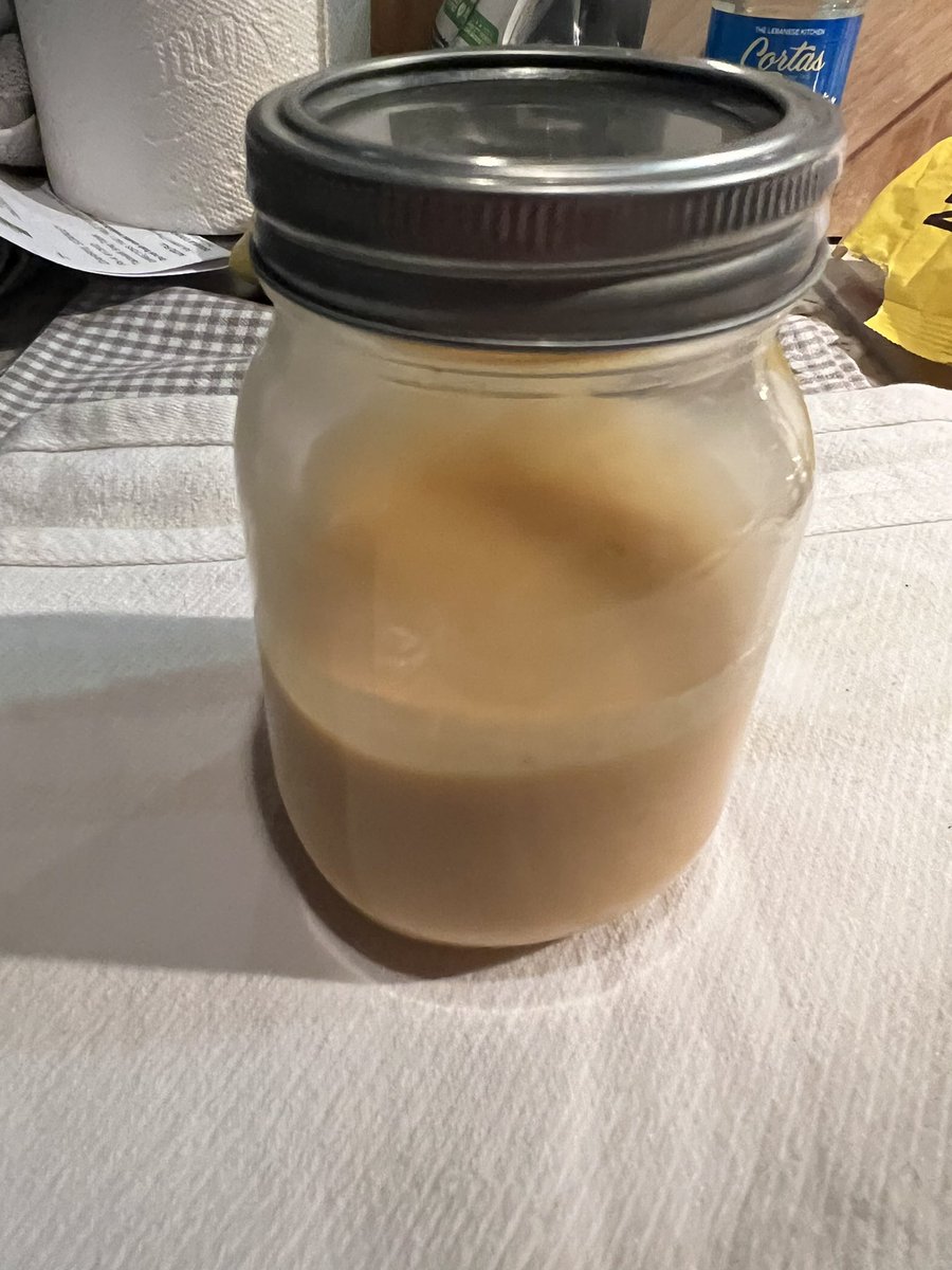 SparklesPhD's tweet photo. Habanero, Carolina Reapers, Trinidad Scorpions, a little salt &amp; sugar, olive oil and white vinegar. #thisishot #hotshit #hotnspicy https://t.co/nwXPOTjwjO