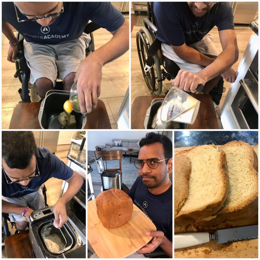 ybeezy14's tweet image. Thank you to my aunt and uncle for buying us this amazing bread machine!! 
Today we made Challah loaf!!

#ChallahBread 
#BreadMachine 
#Dish7 
#Vibesdishes