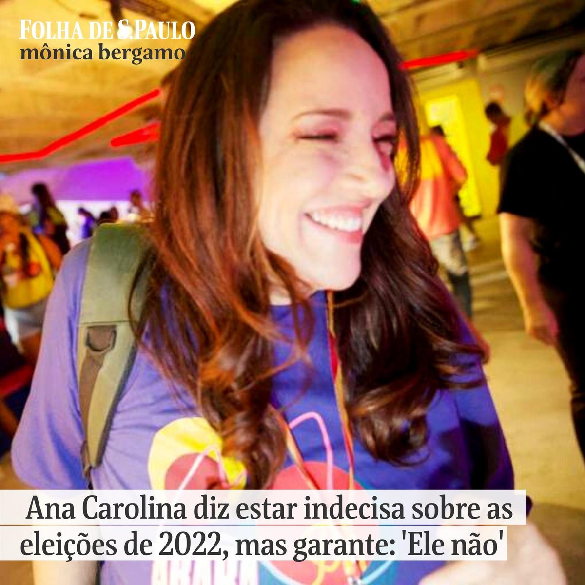 folha's tweet photo. Em camarote no Rio, cantora afirma não estar pronta para se posicionar. Leia em https://t.co/HqMpJFJ412|📱Assine a Folha, um jornal a serviço da democracia: https://t.co/Xh73BVbCyM #folha #fsp #folhadespaulo

📷 Marlene Bergamo/Folhapress https://t.co/bazZVNQ3iz