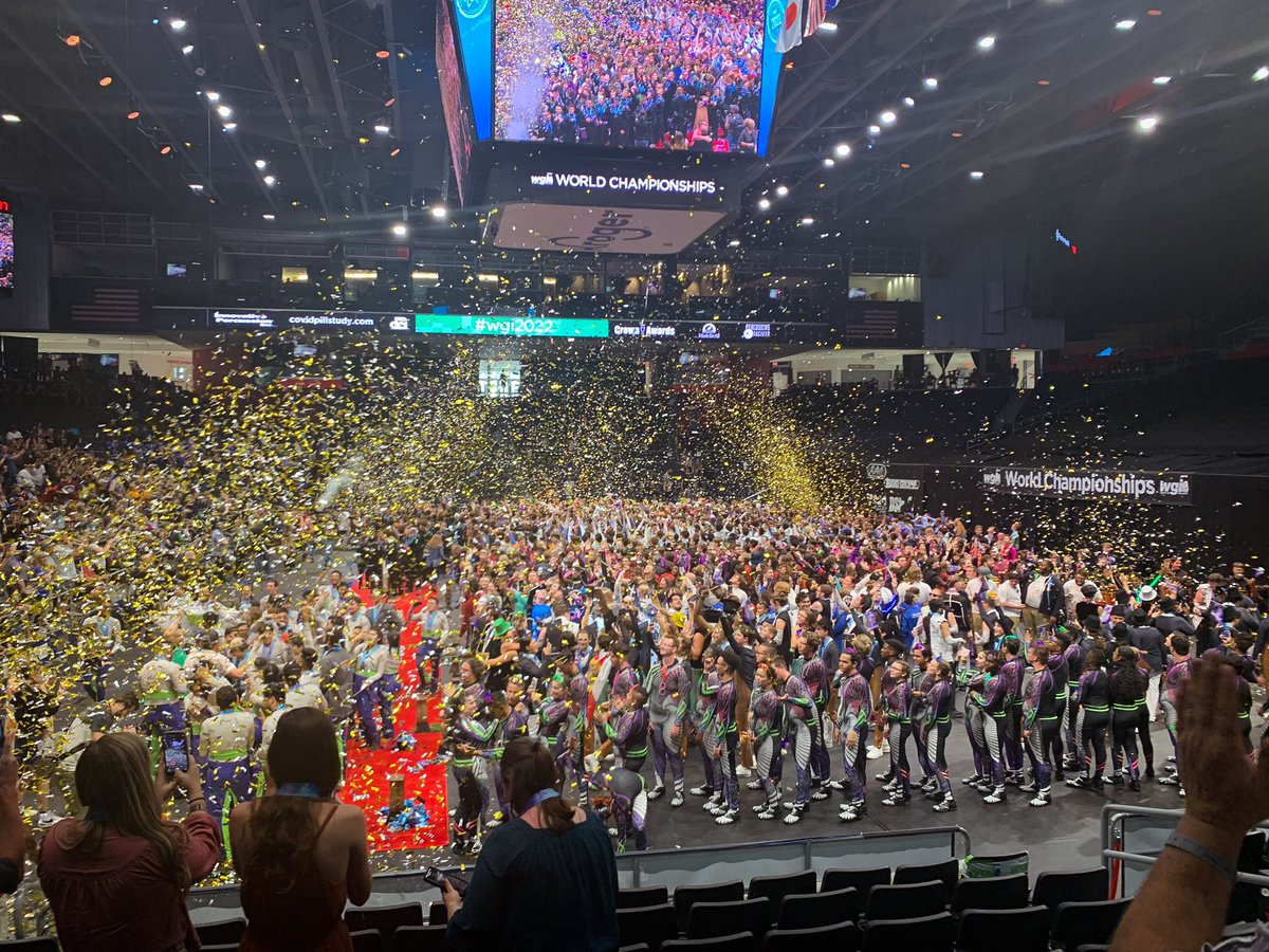Your Winds Independent Open Champion, with a score of 86.725 - Chromium Winds!!

Thank you to ALL for your love, support, and encouragement this year. CW doesn’t happen without YOU!

#CW22 
#wgi