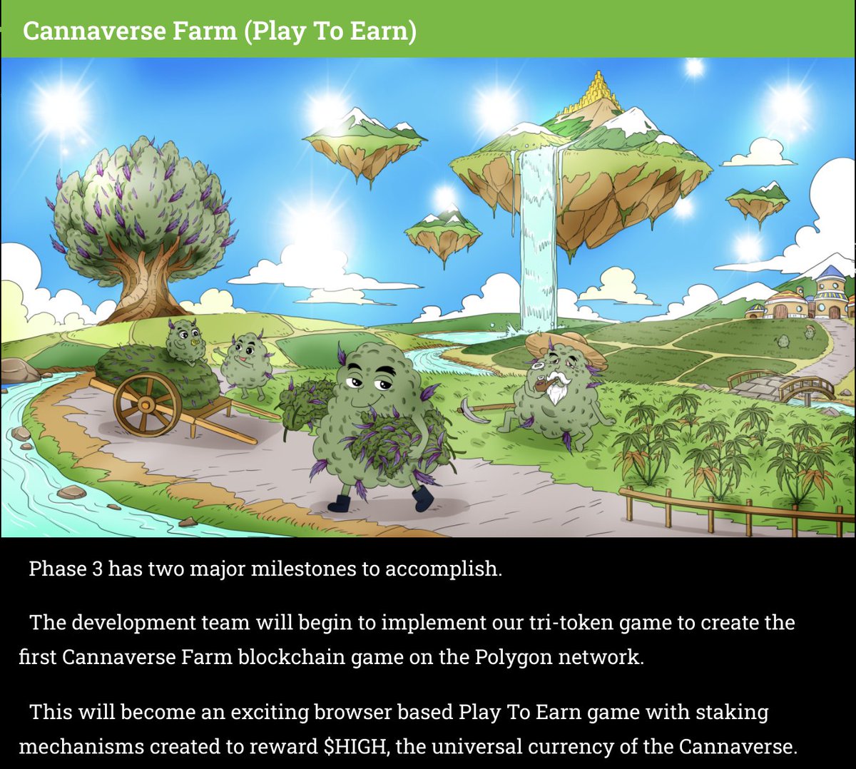 Weedtardz's tweet photo. Yo yo yo 💚

• Like &amp; Retweet if you're all about green 🌳🍃 #PlayToEarn roadmapssss

📗 Vision: From Gen 1 #NFTs to Gen 2 NFTs to GameFi to Augmented Reality/VR video game

Click below: 👇
https://t.co/oRDRAoVqjH

#GameFi https://t.co/Sc8atSTRCB