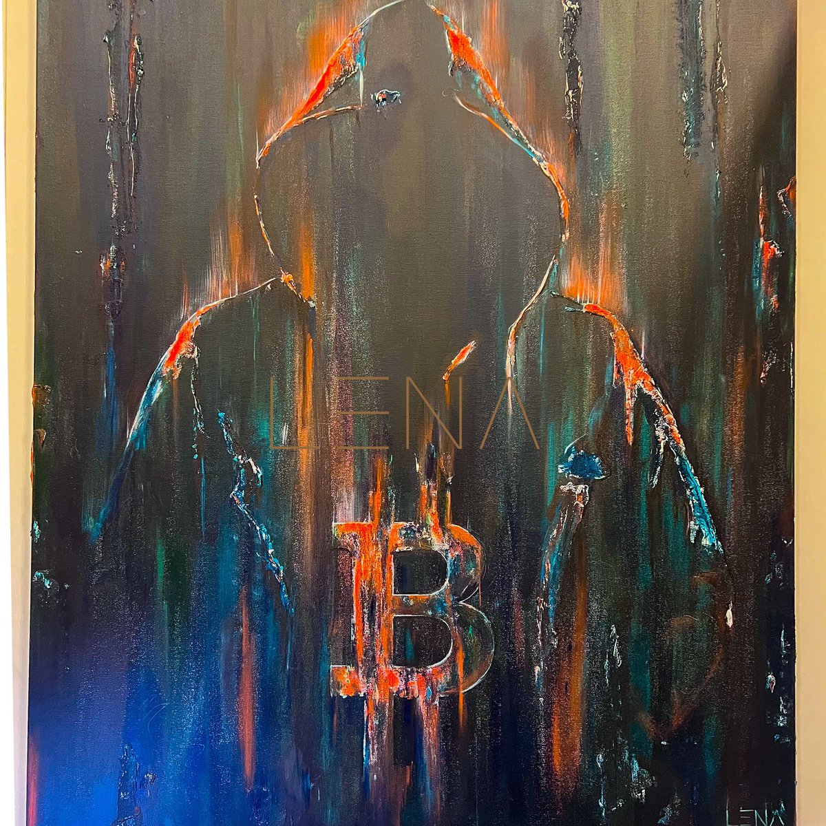 justlenasart's tweet photo. My latest artwork
„The beginning“ 

#Bitcoin #btc #bitcoinart https://t.co/KaYZQHKVKg