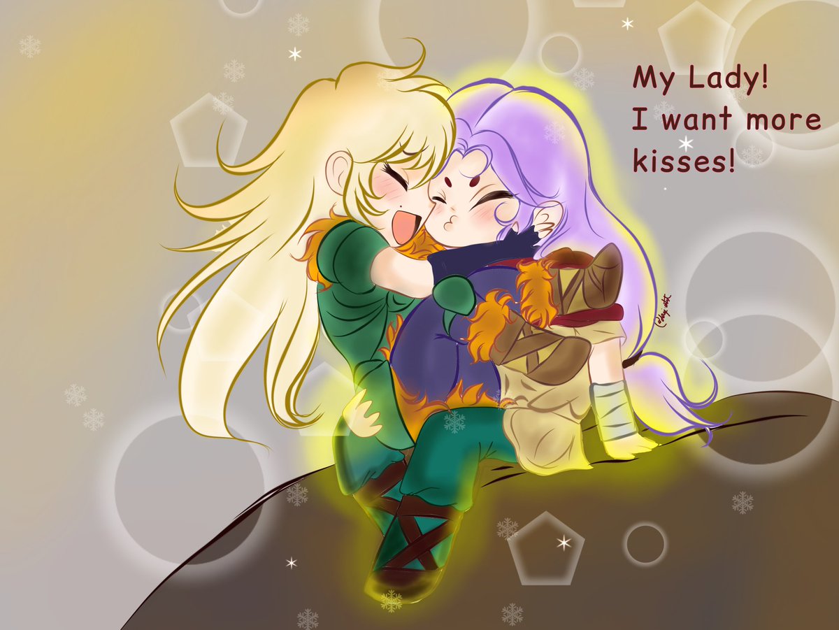 Dayiartist's tweet photo. 😌♈❄️💞
The Light Of Asgard
#symu
#mu
More kisses! More! More! https://t.co/Lg5XthmPuI