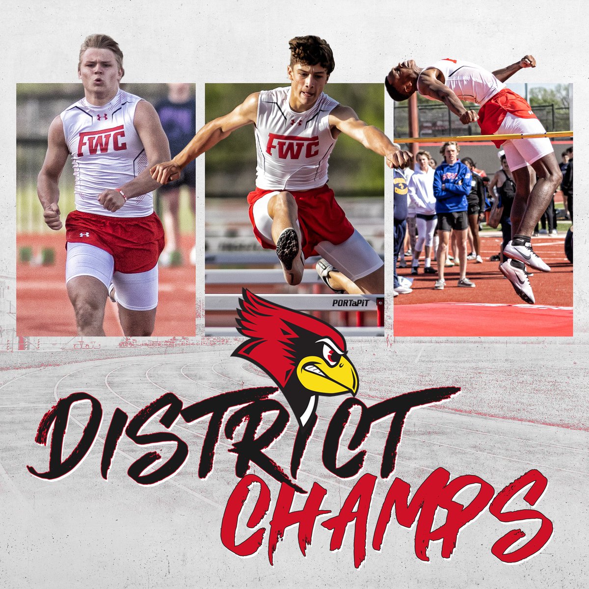 Congratulations to Boys Varsity Track and Field - TAPPS 5A - District Champs!