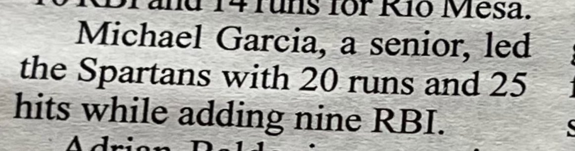 Recognition in VC Star newspaper