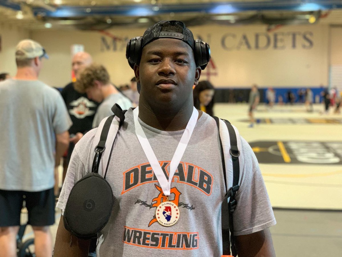 DekalbWrestle's tweet photo. Great job at freestyle state this weekend by DeKalb and Hurricane wrestlers qualifying 4 for Fargo! 

Bradley Gillum - 1st 
Teddy Moyer - 1st 
Phinehas Nadig - 1st 
Danny Aranda - 3rd 
Lamar Bradley - 3rd 
Neyemijah Erickson - 3rd 
Trevor Gilbert - 4th https://t.co/TrOTaDFx5R