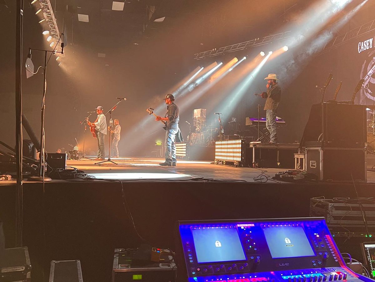 BrianChanceBand's tweet photo. Still in shock over this weekend! @ClayWalker @caseydband killed it! I’ve looked up to those guys since I was a kid and I just got to share the stage with them. Surreal https://t.co/kOYi6PZtAy