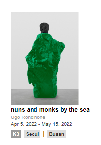 NewsongPlz's tweet photo. nuns and monks by the sea
Ugo Rondinone
Apr 5, 2022 - May 15, 202
> https://t.co/f4AAQPGD7F https://t.co/it38D4sScr