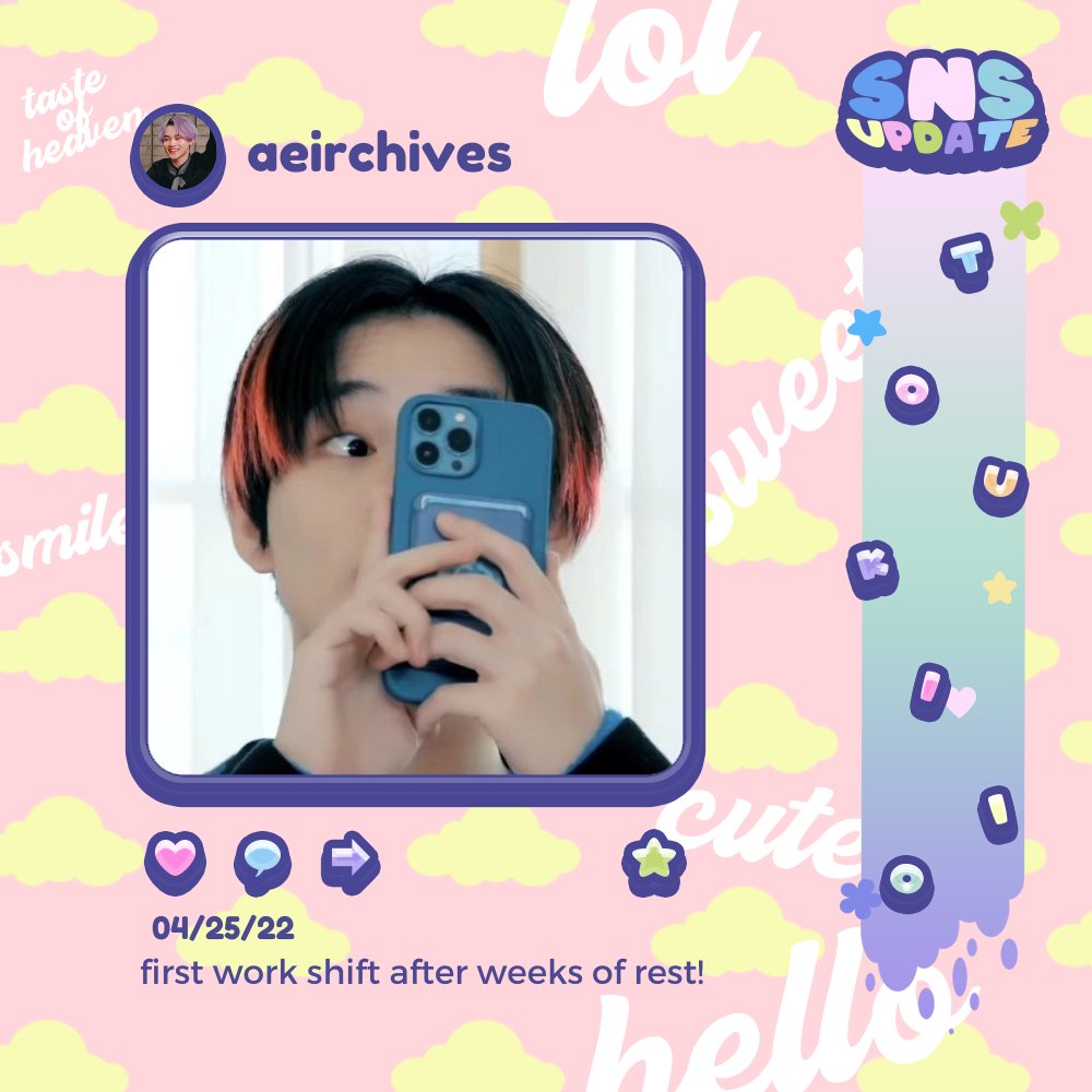 ㅤ

ㅤㅤ<a href="/profaenity/">☆.</a>'s BARiSTA⠀AEiOU.☆

ㅤㅤ📍 TK Bistro
ㅤㅤ🗓 O4 . 25 . 2O22
ㅤㅤ🕙 10 : 15

ㅤㅤ