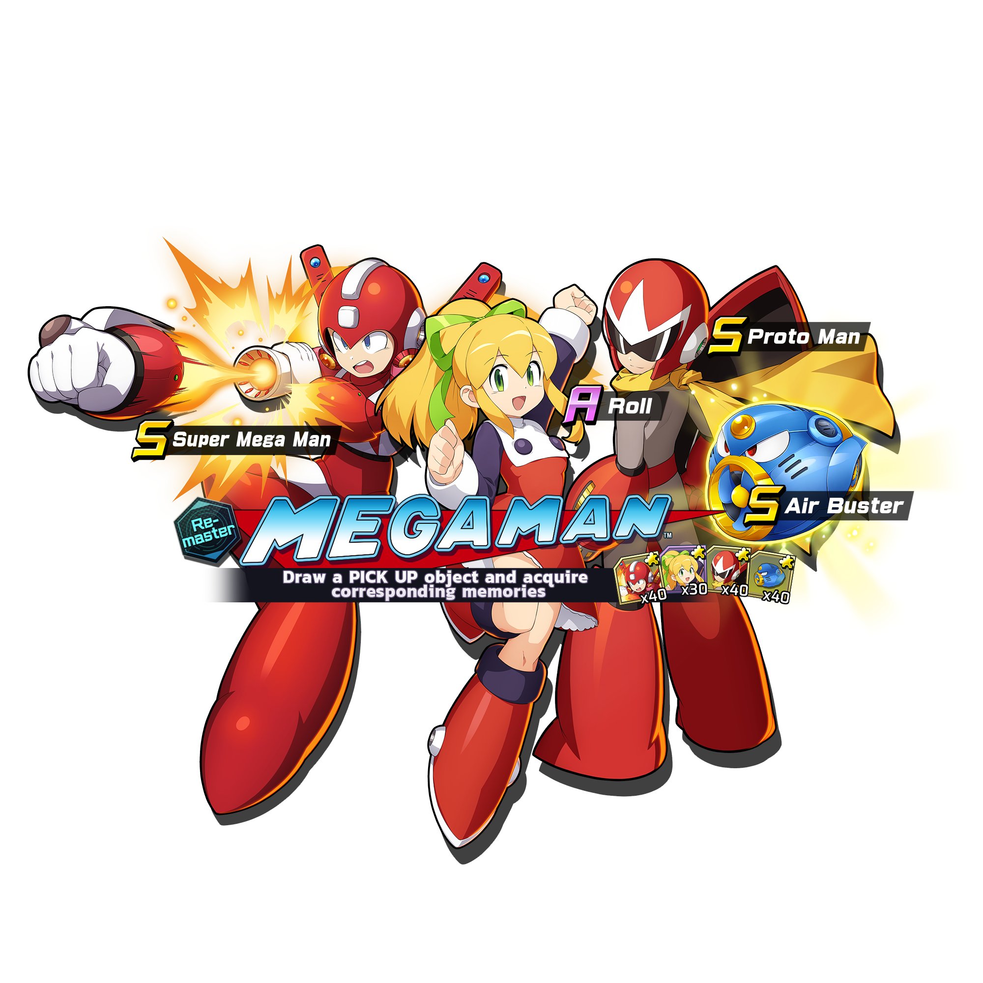 MEGA MAN X DiVENA&EU on Twitter "Super Mega Man, Proto Man, Roll, and