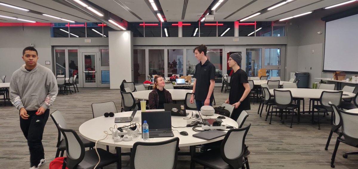 VRoKCs's tweet photo. #Day3 of VRoKCs Spring 2022 Hackathon ~ the BIG DAY. Time for the teams to show off their work. How it went down

@Vanhorn_falcons
@FortOsageSchool
@PlattsburgTiger
@UrbanTEC1
@BVCAPS
@JoelwStephens
@rohitchaube
 
#VR #VirtualReality #AugmentedReality #Hackathon #RealProblems https://t.co/Sa5how7IgR