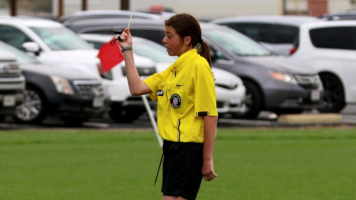 slysaleague's tweet photo. Unfortunately, too many coaches &amp; parents' warnings &amp; send offs this weekend! Please give our 300+ new referees time to learn and develop just like the players on the field.  No referee = No Game! #referee #soccer https://t.co/OLFpEcKjsm