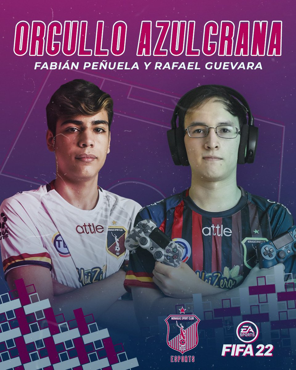 MonagasEsports's tweet photo. ¡ϴᎡᏀႮᏞᏞϴ ᎪᏃႮᏞᏀᎡᎪΝᎪ! 🔵🔴
¡Dos palabras que definen a dos grandes guerreros! ¡@FabianPeuela1 y @Rafaleco425_! 👏
¡Lo dieron todo en cada partido de esta 1ra edición de la #FVFeTrophy🇻🇪 de @FVFeSports!
¡Gracias por dejar en alto estos colores!
#TomandoElControl 🎮 https://t.co/Utu9U2TzQf