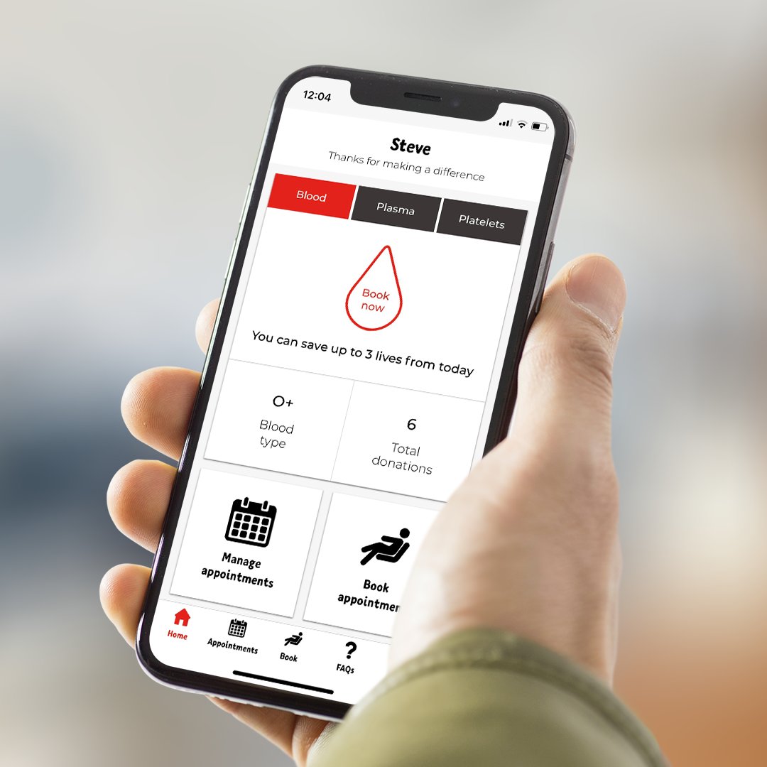 lifebloodau's tweet photo. Life-giving is in the palm of your hand. Download the 'Donate Blood' App today to book and manage your donations: https://t.co/HqP835vC6V https://t.co/qeWScHQwPz