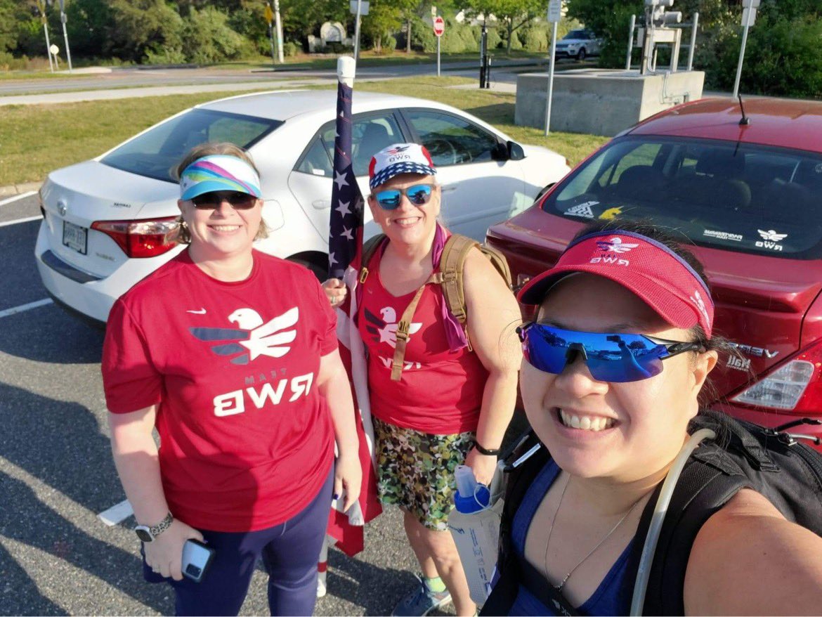KAEdsall's tweet photo. Finished our Marching Orders Challenge today!  Great work done by everyone getting our steps in this week!! @TeamRWBHR https://t.co/vSMxZdz91T