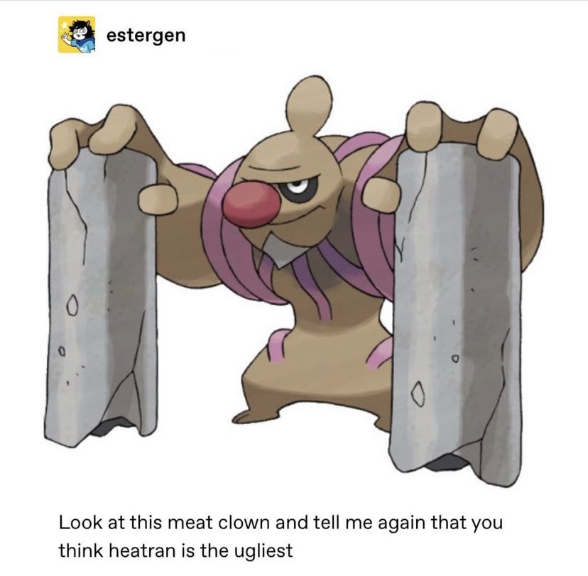 What Pokemon do you all think are 'ugly'? Here's some examples: