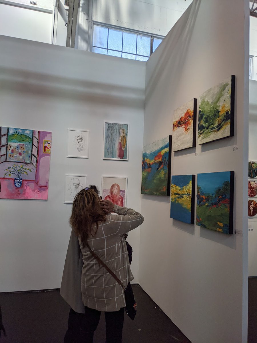 zaveri_k's tweet photo. So thrilled to have participated and sold art at the amazing Art Market SF 2022, held in San Francisco from April 21- April 24th. So much amazing art; so many wonderful people. So happy to have been a part of this. https://t.co/9reubvOXGk