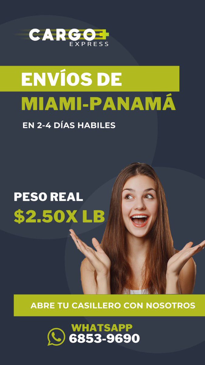 cpexpanama's tweet photo. Ahora puedes abrir tu casillero con nosotros y que tus paquetes lleguen a cualquier de nuestras dos sucursales, Calle 50 o Penonomé.
Escríbenos al +507 6853-9690. https://t.co/Cg5ovnD93t