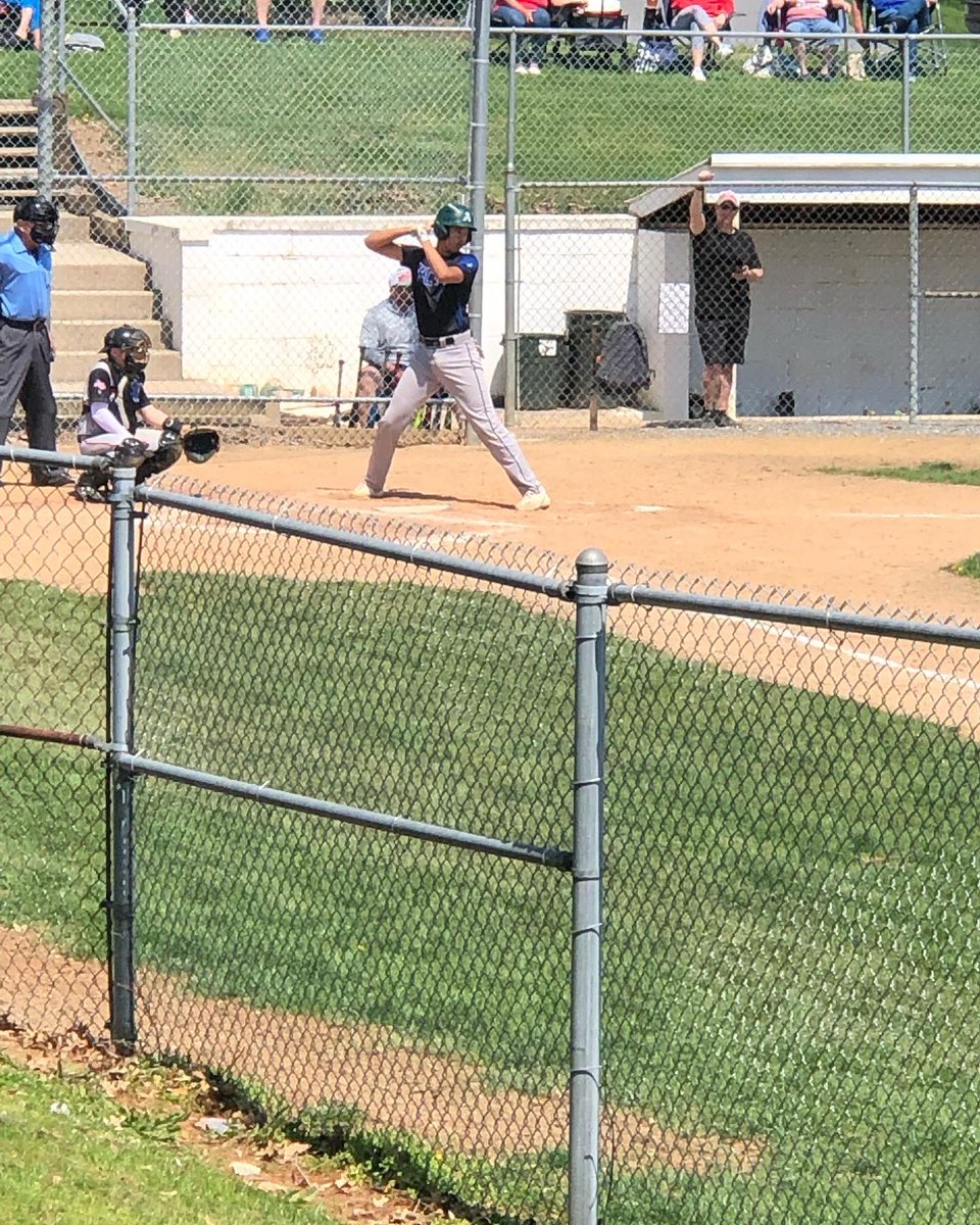 4-0 this weekend. 5/7 with three walks. We won the tourney in Hersey park.
