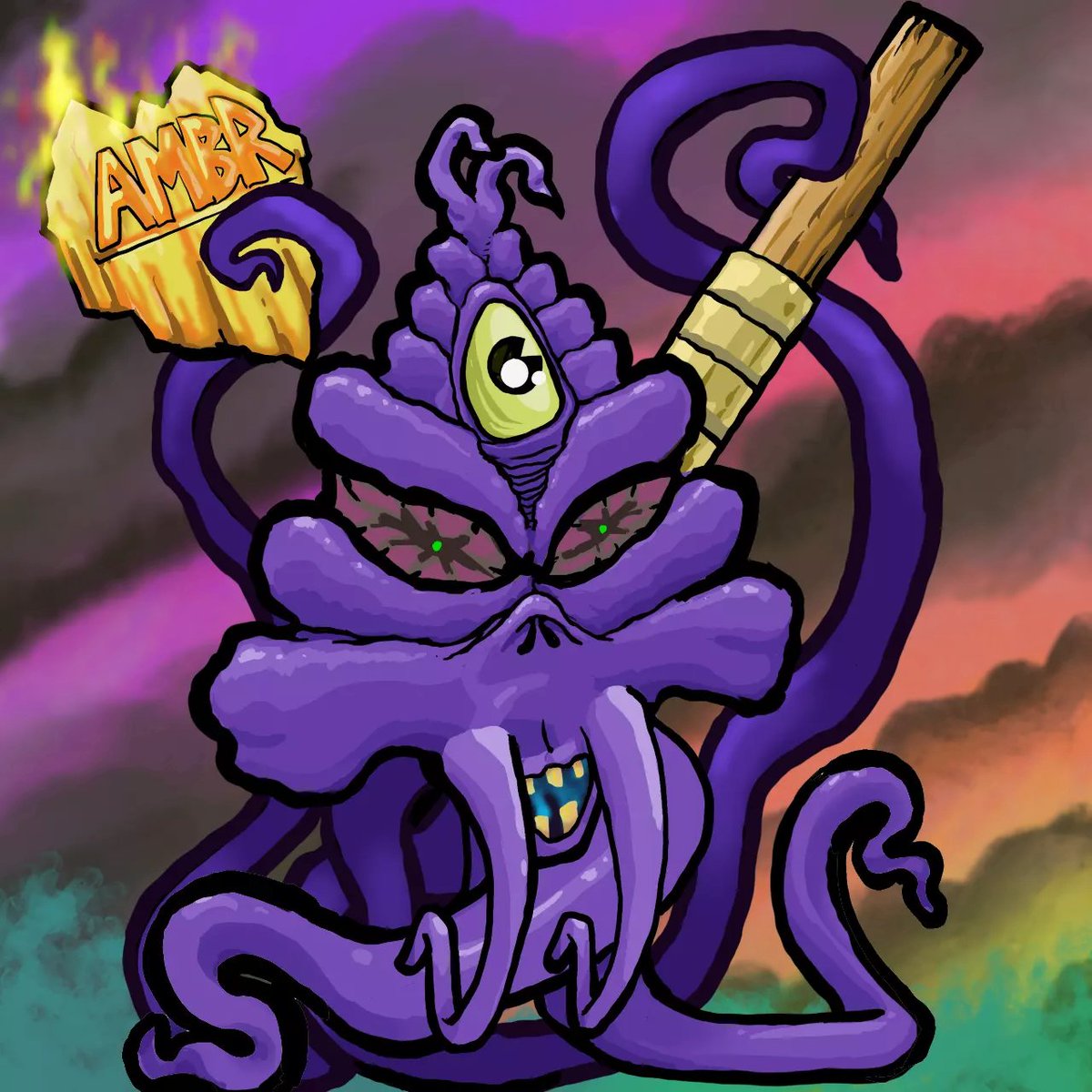 Just grabbed the first member of my Squid army - gonna redeem some AMBR for another one &amp; probably mint a few more. <a href="/AmbergrisNFT/">Ambergris</a> is still around &amp; building, slowly but surely, I am excited once this project kicks into full gear though, the art is top notch. 

#ALGONFT #ALGOFAM