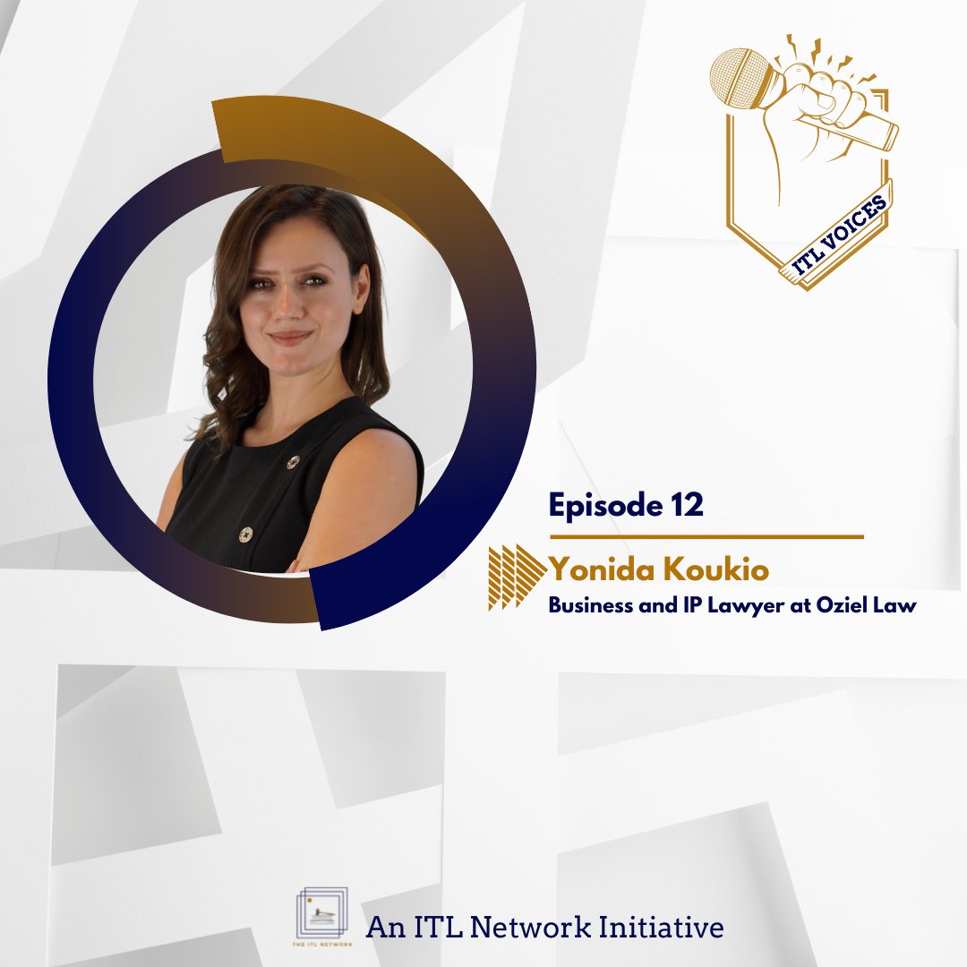 Yonida will be joining us next week on episode 12 of ITL Voices to share her story and insights into her practice.

She is a Business and Intellectual Property Lawyer at Oziel Law, a boutique technology law firm in Toronto. 

Stay tuned for more details about the upcoming episode