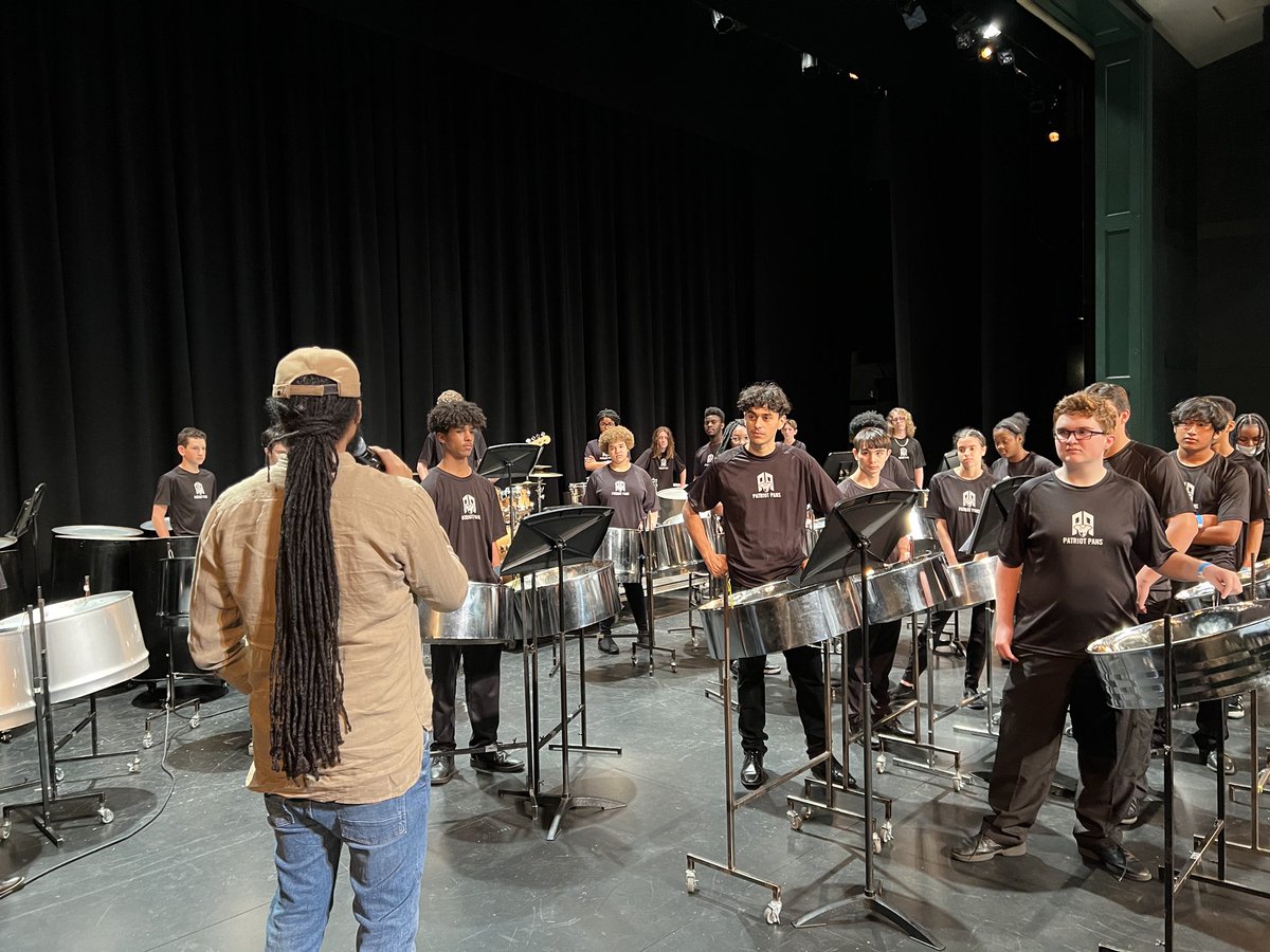 pas_scchapter's tweet photo. Highlights from Friday’s Festival of Steel! Great performances from schools across the state, including Gregg Middle, Fort Dorchester, Blythewood, Ridge View, and Summerville high schools. Many thanks to our adjudicators Andre White and Sheldon Thwaites for your insight and tips! https://t.co/Pp4uL4nOcR