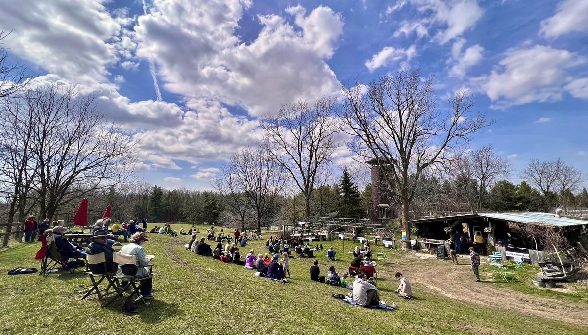 The #StopSprawl Hamilton movement gathered today at Manorun farm for FarmFest. The movement is strong heading into the provincial election! #YTPwknd #hamiltonontario #HamOnt  #YoursToProtect